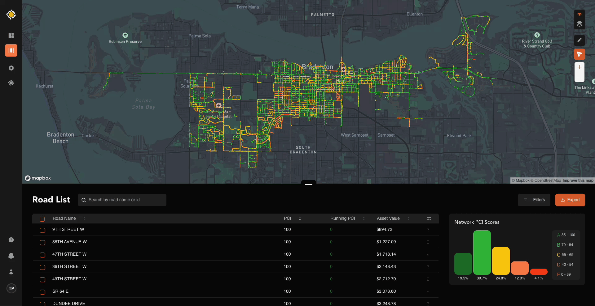 NavigatingRoadSettings