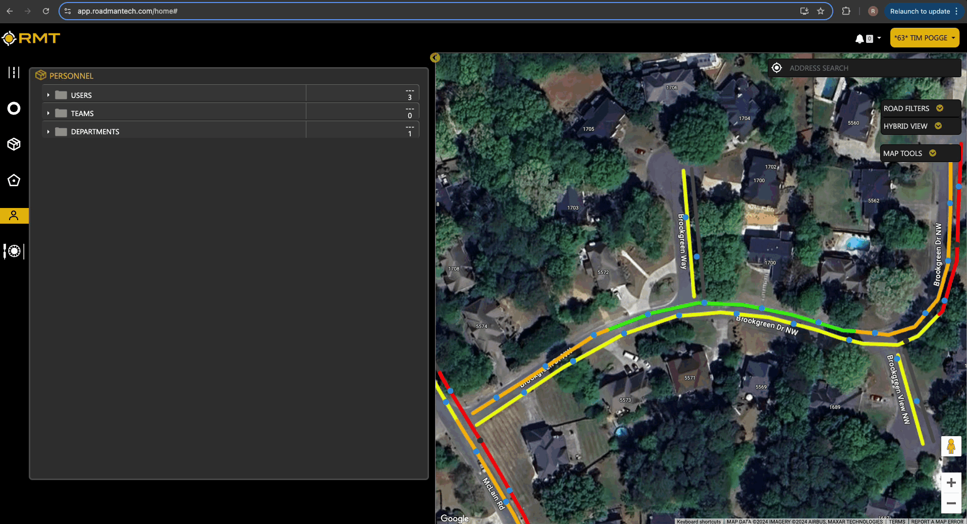 Navigation_ProjectTab