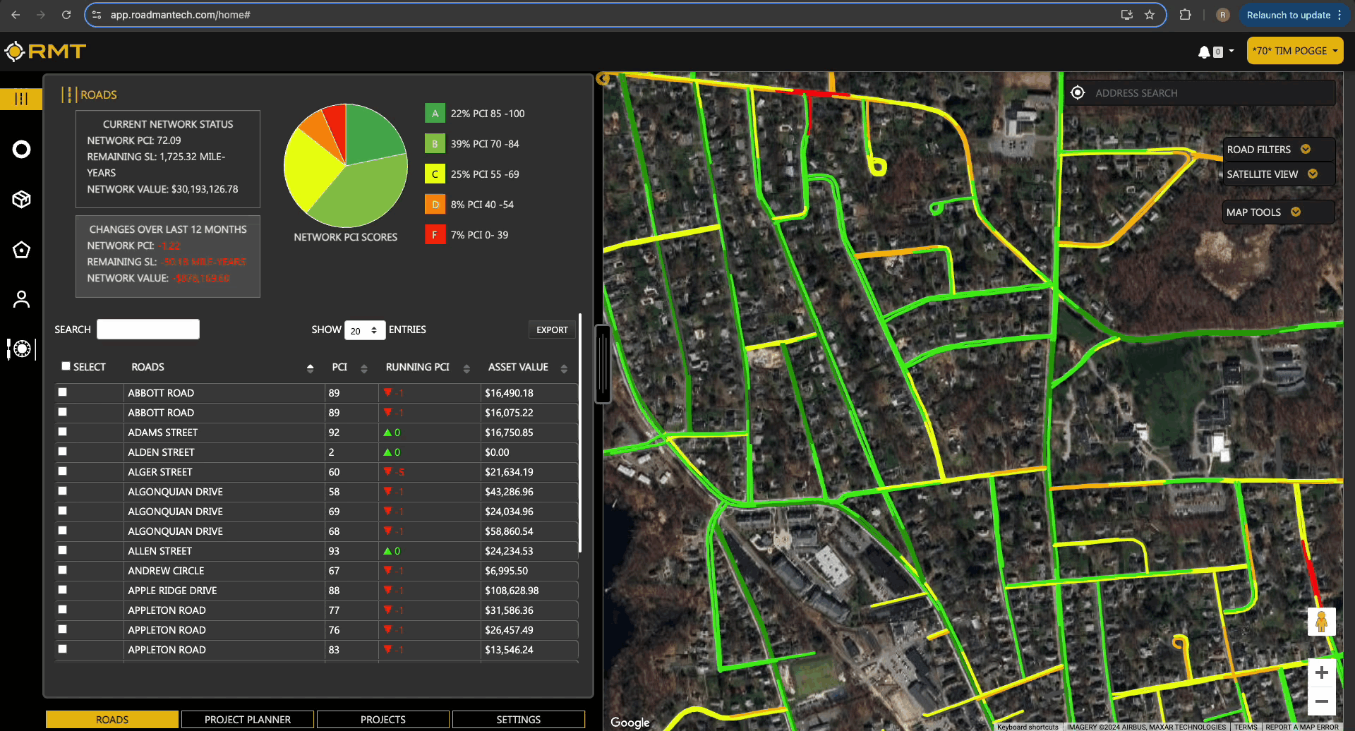 RoadsSlider_ShowEntriesOption