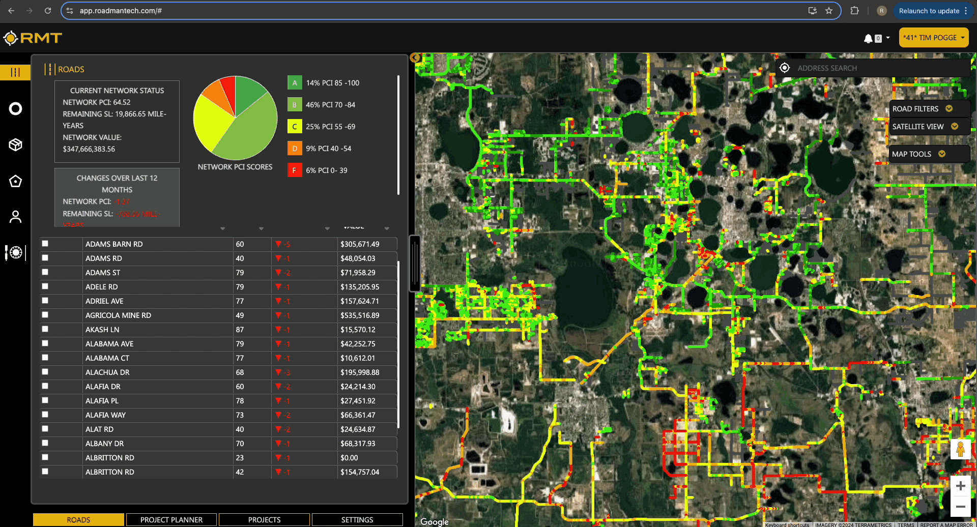 SelectTool_RoadsSlider